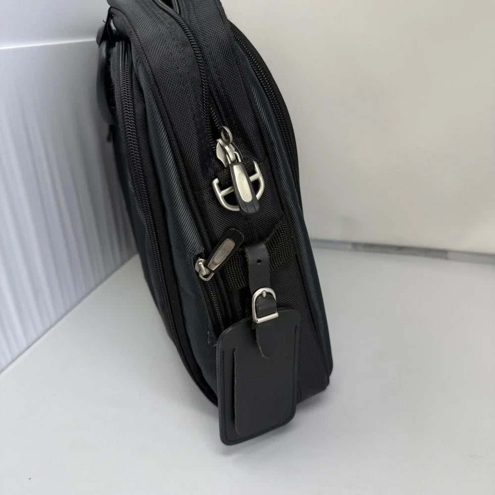 HP Laptop Briefcase Case Messenger Bag Unisex  Black Workwear Padded Travel Pro